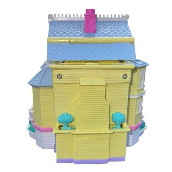 1995 Polly Pocket Pop-Up Party Play House Clubhouse ONLY Bluebird Toys 3 Stories - Picture 3 of 15
